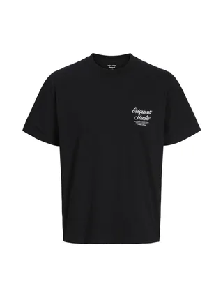 T-Shirt Noir Homme Jack & Jones Norrebro 1