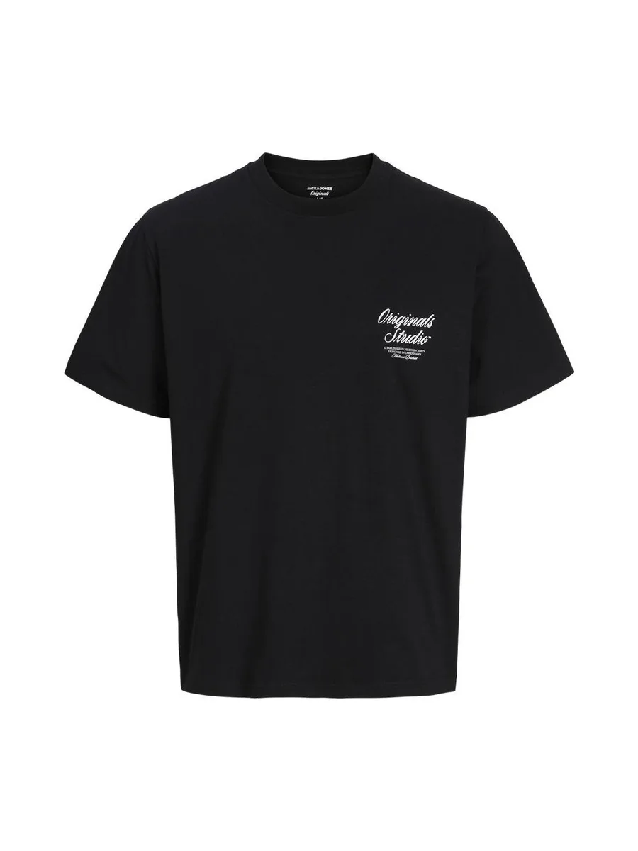T-Shirt Noir Homme Jack & Jones Norrebro 2