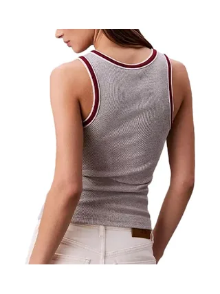 Débardeur Gris Femme Calvin Klein Jeans LV047D200G 2