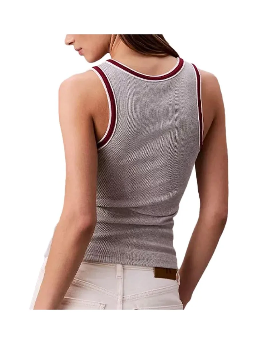 Débardeur Gris Femme Calvin Klein Jeans LV047D200G 3
