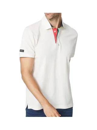 Polo Blanc Homme TBS Polo CLYDEPOL 1
