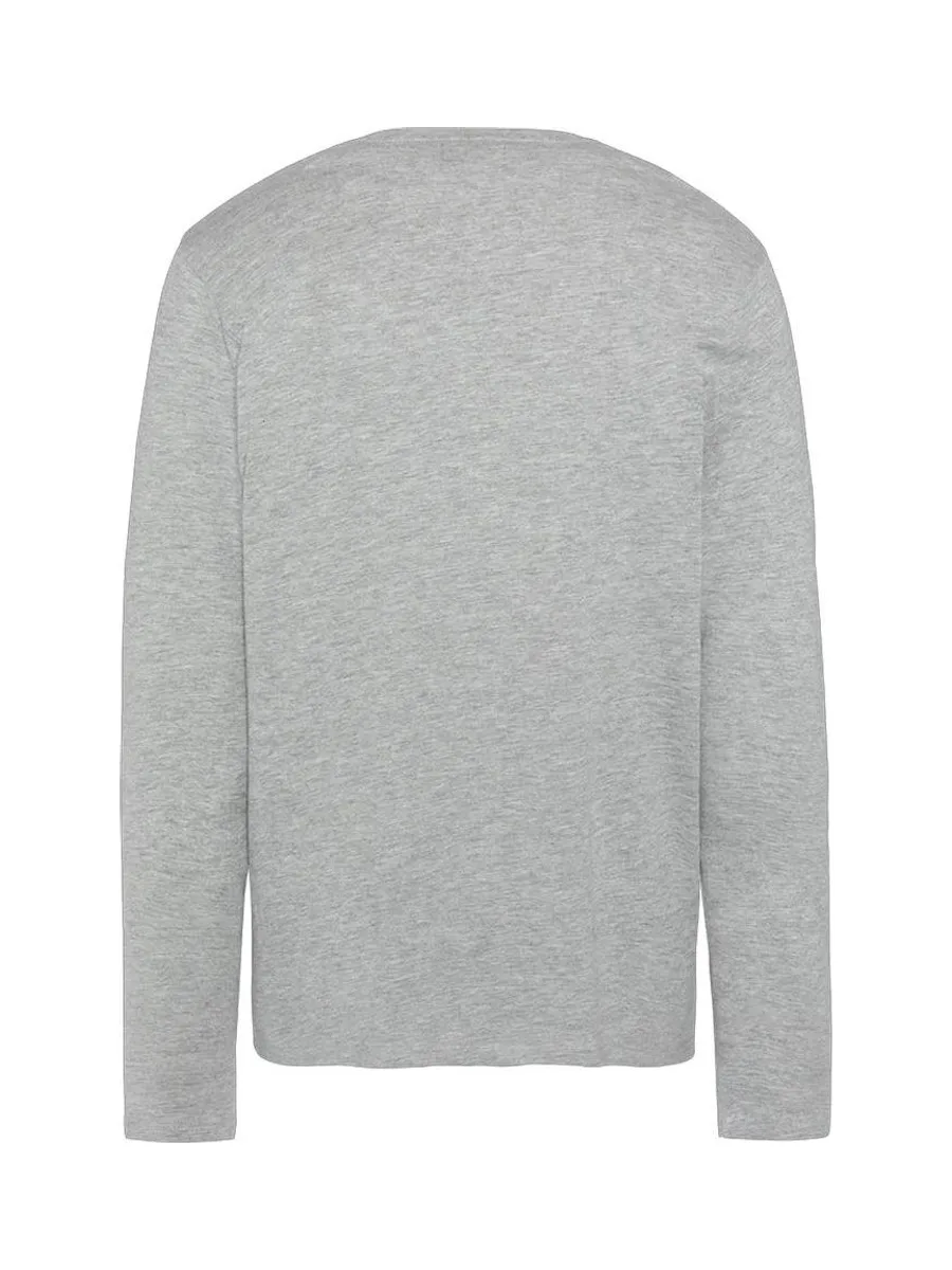 T-shirt Gris Homme Schott BRODEDML 3