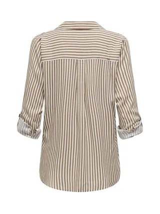 Chemise Blanc/Camel Femme JDY Laurel 2