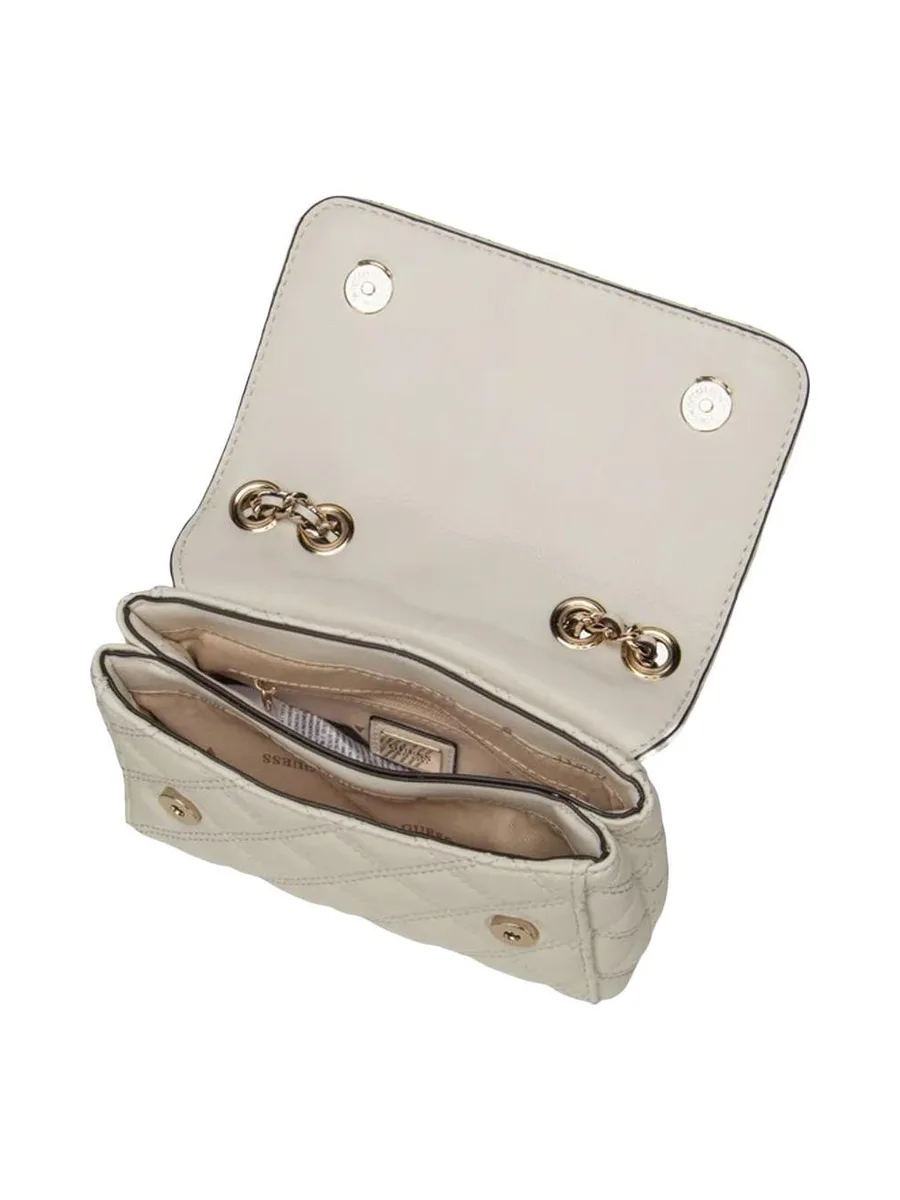 Sac à bandoulière Beige Femme Guess Giully 4