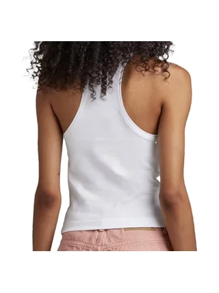 Débardeur Blanc Femme G Star Raw Racer Slim 2