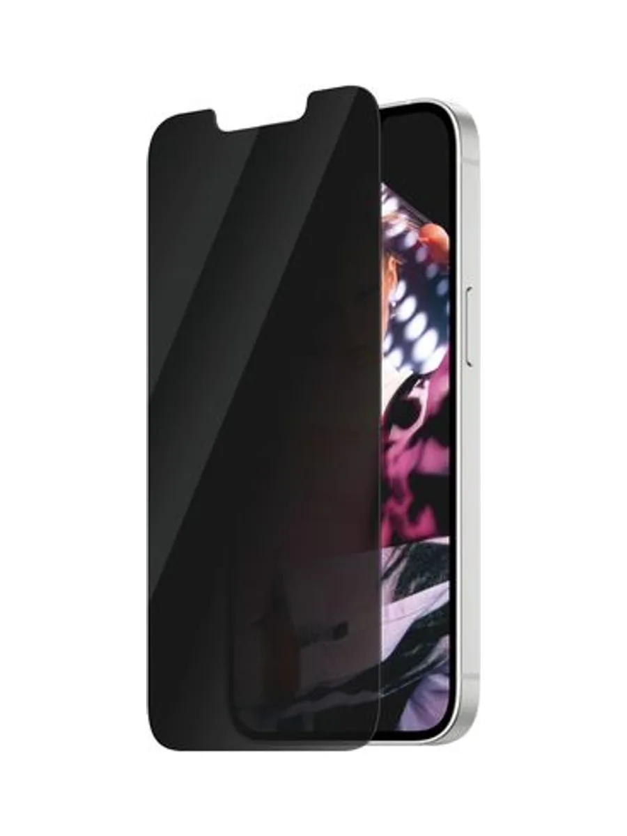 PanzerGlass SAFE. by ® 2-Way Privacy Screen Protector iPhone 17e | 16e | 14 | 13 | 13 Pro | Ultra-Wide Fit 1