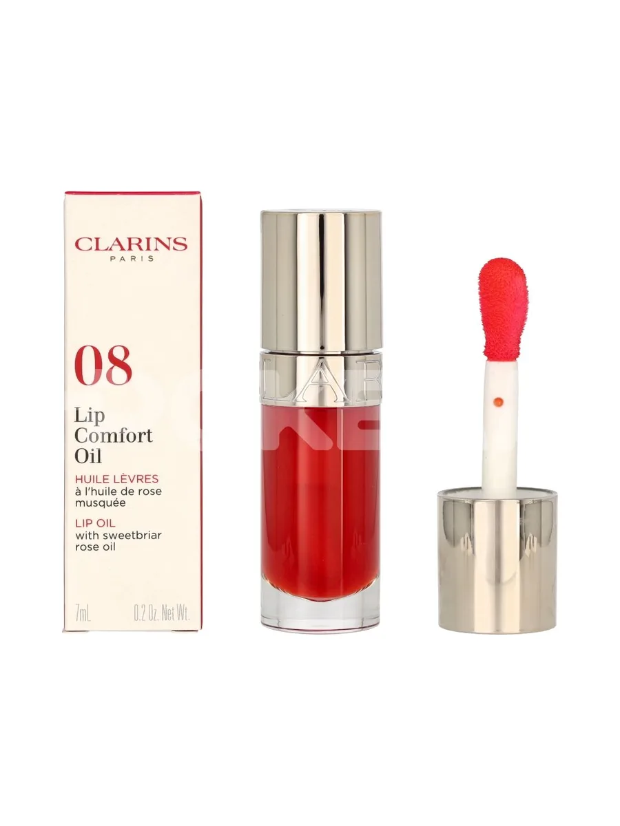 Clarins Lip Comfort Oil 7ml - #08 Strawberry 1