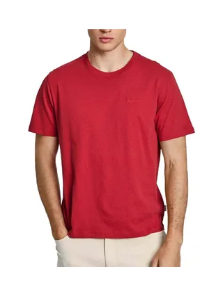 T-shirt Rouge Homme Pepe jeans Connor 1
