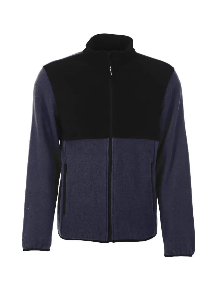Veste Polaire Marine Homme Jack & Jones Hype Fleece Collar 1