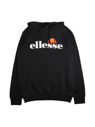 Sweat à Capuche Noir Homme Ellesse SOP23652A 2