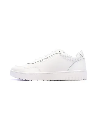 Baskets Blanches Homme Tommy Hilfiger Th Hi Vulc 1