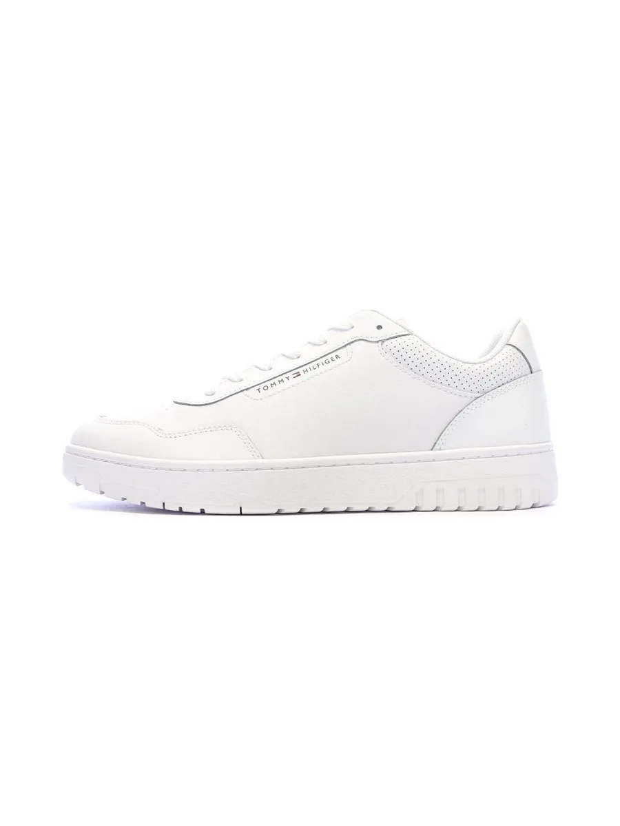 Baskets Blanches Homme Tommy Hilfiger Th Hi Vulc 2