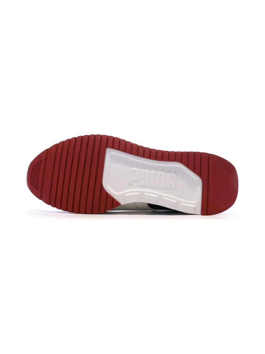 Baskets Blanches/Rouges Homme Puma R78 6