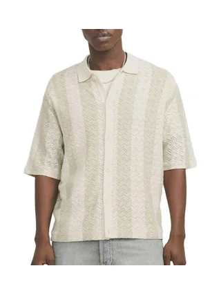 Chemise Beige/Verte Homme Jack & Jones Ortyler 3