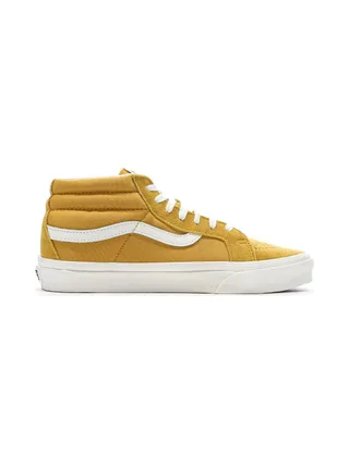 Baskets Jaune Homme Vans Sk8-mid Reissue 2