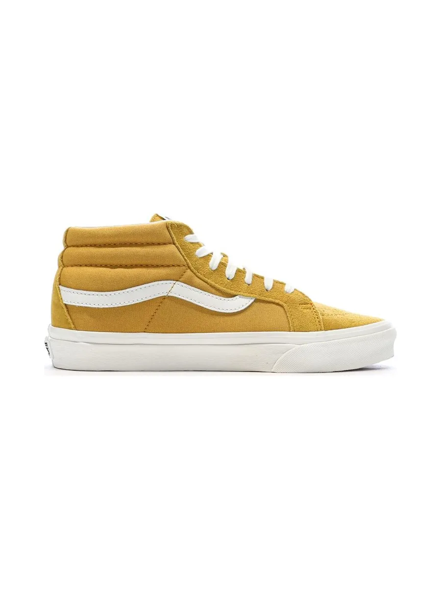 Baskets Jaune Homme Vans Sk8-mid Reissue 3