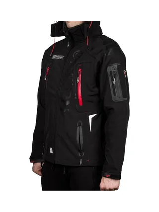 Veste Softshell Noir Homme Geographical Norway Techno 1
