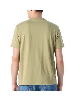 T-Shirt Vert Homme Calvin Klein Jeans Badge 30s 2