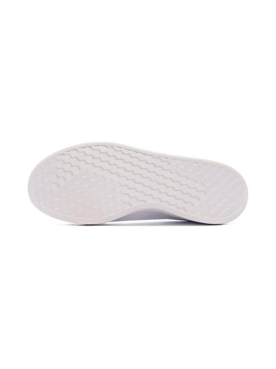 Baskets Blanches/Vert Homme Adidas Advantage 6