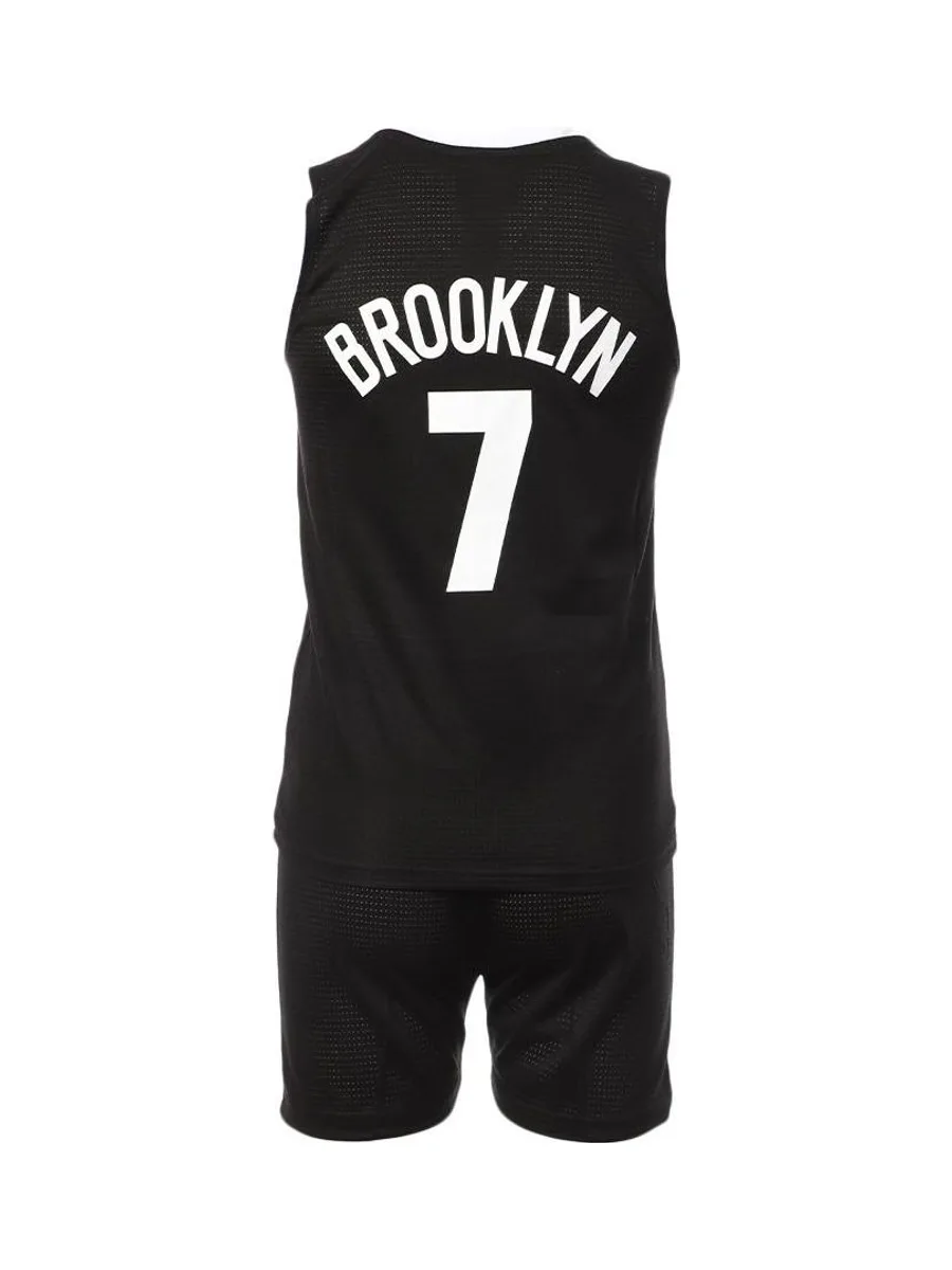 Brooklyn Ensemble de basketball Noir/Blanc Enfant Sport Zone 3
