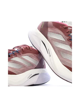 Chaussures de Running Bordeaux Femme Adidas Adizero Boston 12 7