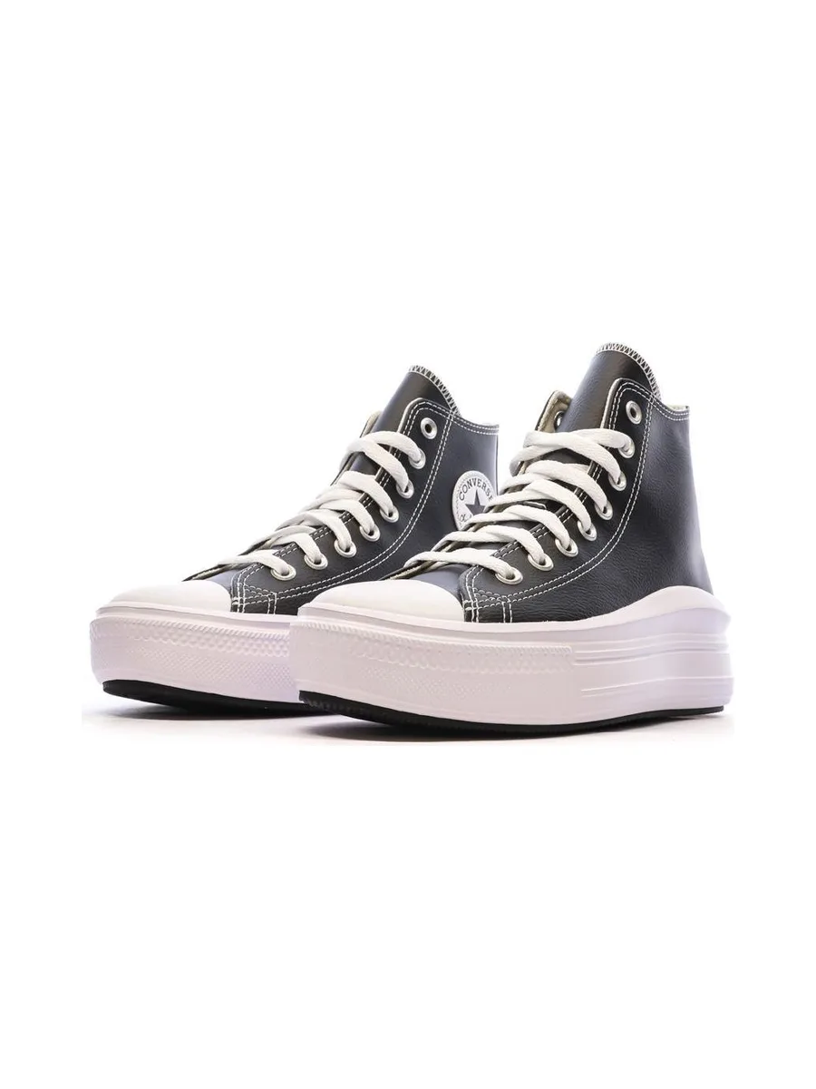 Baskets Noires Femme Converse Chuck Taylor All Star Move A04294C 7