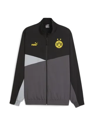 Dortmund Veste De Football Noire Homme Puma 2024 1
