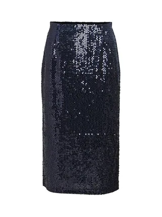 Jupe Marine Femme Vila Sapia 1