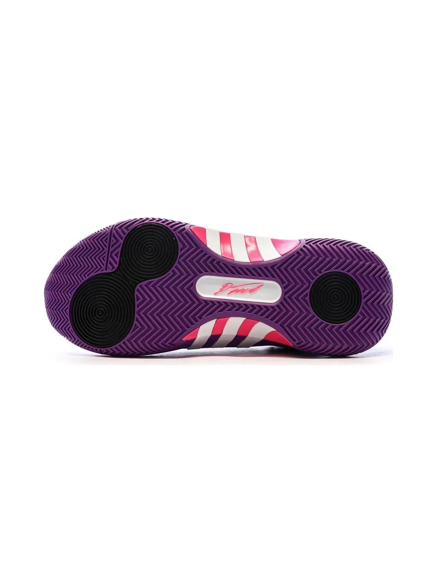 Chaussures de Basketball Violette Homme Adidas Issue 5 6