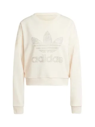 Sweat Blanc Femme Adidas Snake 2