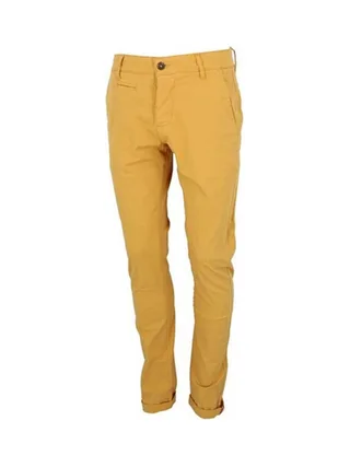 Chino Jaune Moutarde Homme La Maison Blaggio Tenali 1