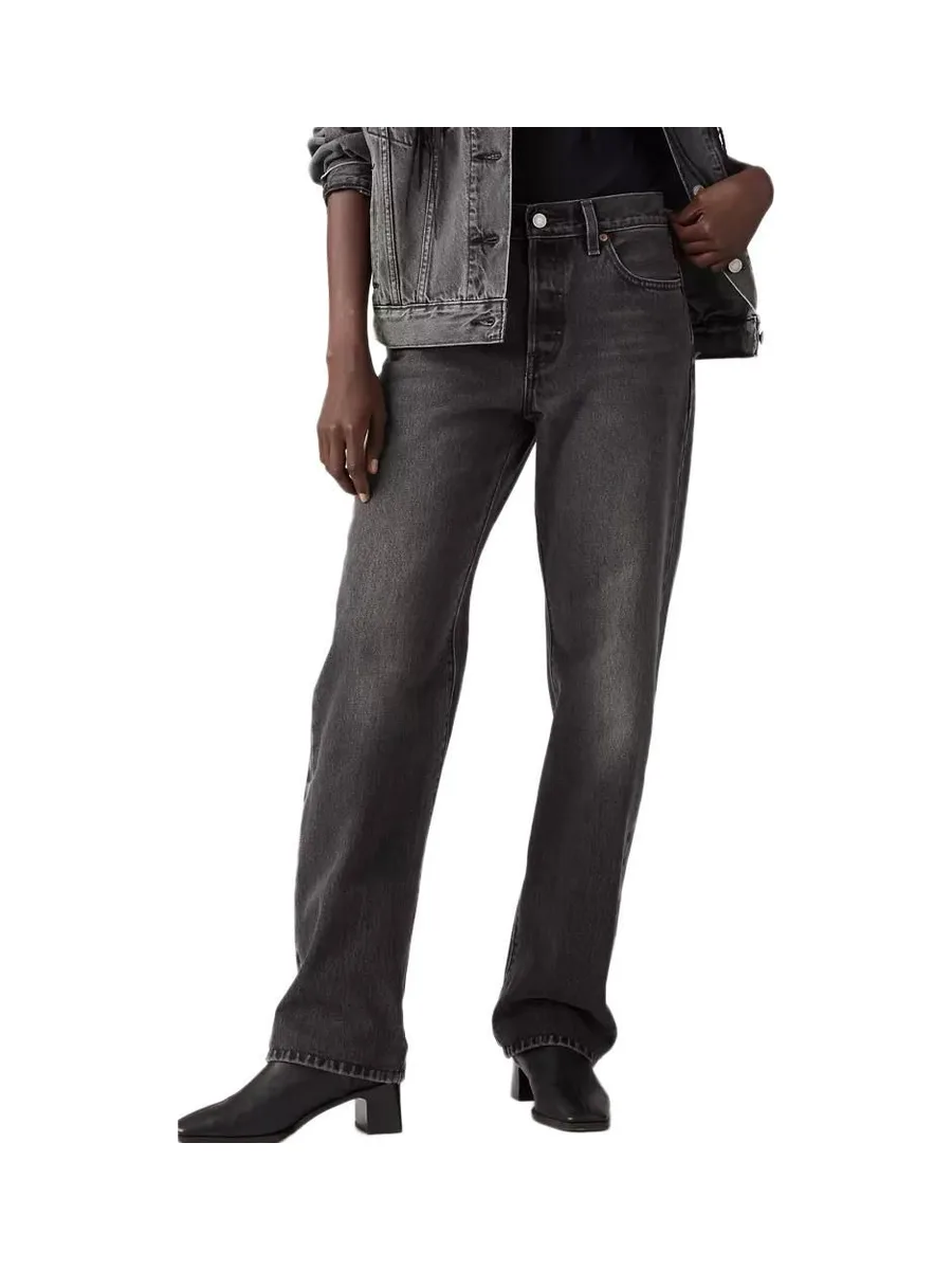 Jean 501 90s Gris Foncé Femme Levi's A1959 2