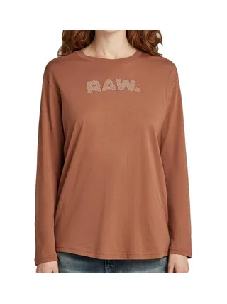 T-shirt Marron Femme Lash G-Star Raw D22036 1