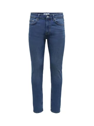 Jean Slim Bleu Foncé Homme Only & Sons Reg 4024 1