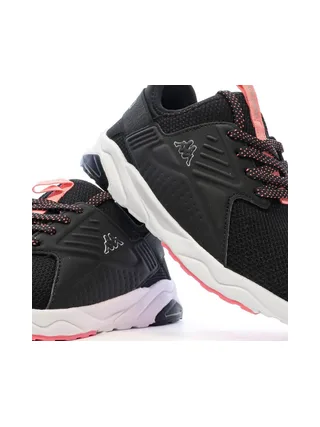 Baskets Noires/Roses Fille Kappa San Puerto Lace 7