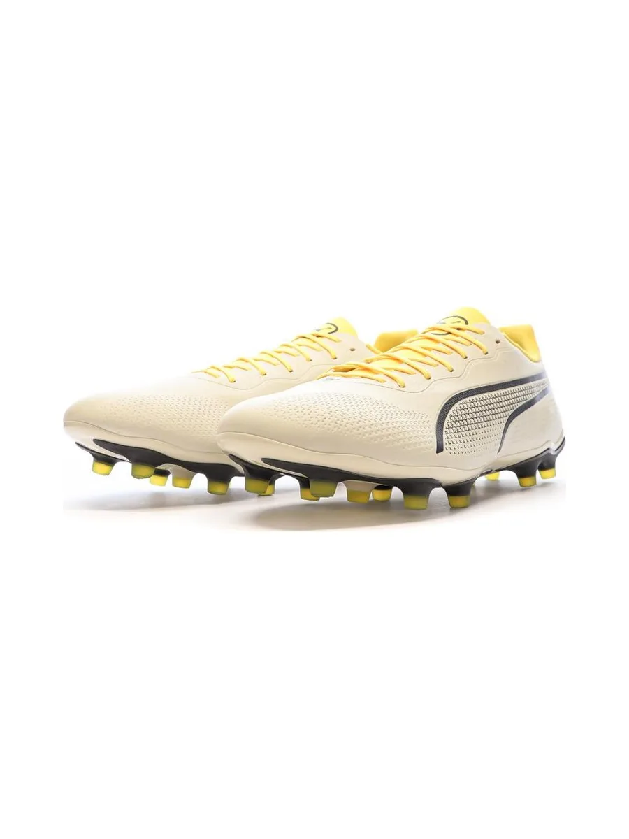 Chaussures de Football Ecru Homme Puma King Pro 6