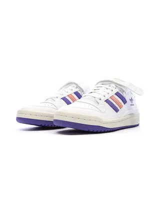 Baskets Blanches Fille Adidas Forum Low 6