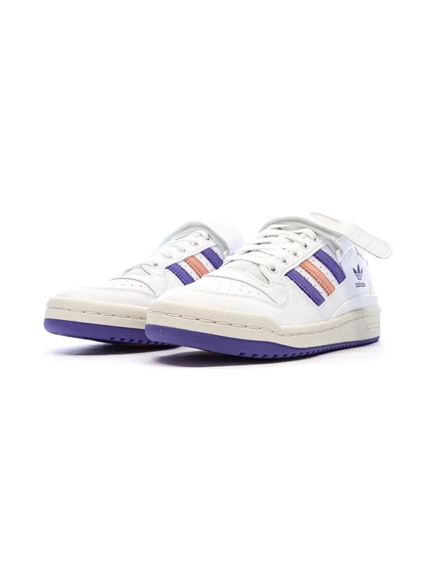 Baskets Blanches Fille Adidas Forum Low 6