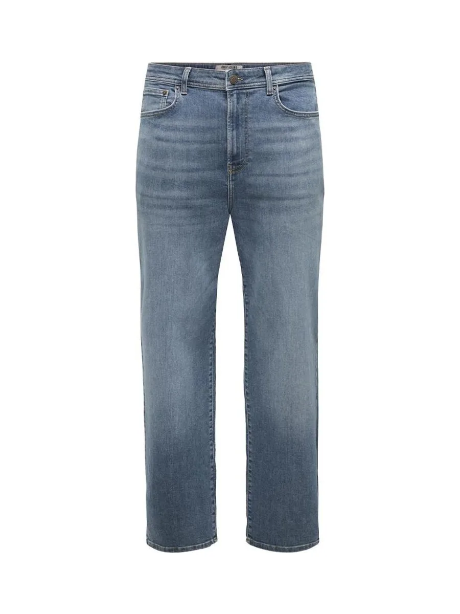 Jean Droit Bleu Only & Sons Fade 2
