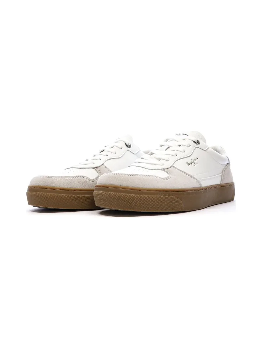 Baskets Blanches Homme Pepe jeans Camden One 6