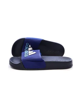 Claquettes Bleu/Noires Garçon Adidas Adilette Shower 1