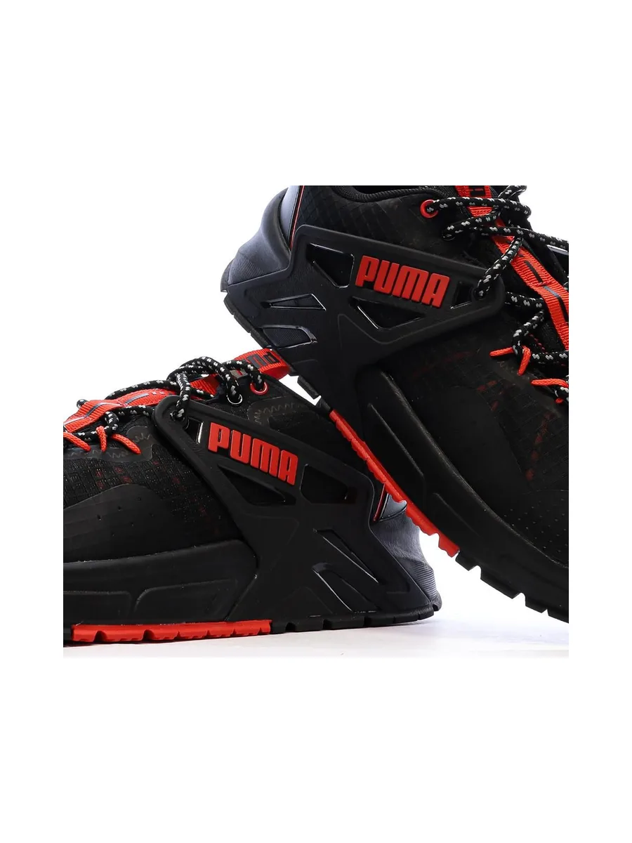 Baskets Noires/Rouges Homme Puma Pacer 8