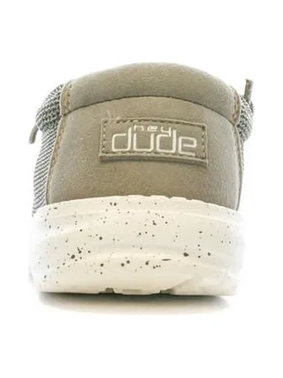 Chaussures Kaki Garçon Hey Dude Wally Youth 3