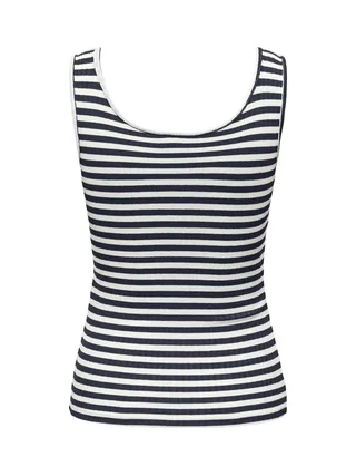 Débardeur Marine/Blanc à Rayures Femme JDY Fransiska 2