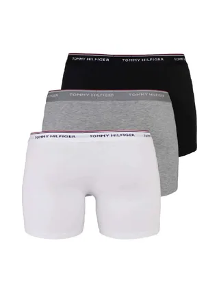 x3 Boxers Noir/Blanc/Gris Homme Tommy Hilfiger Trunk 2