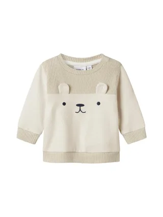 Sweat Beige Garçon Name it Nbnlivs 1