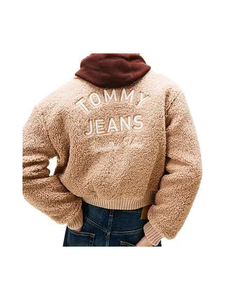 Veste Beige Femme Tommy Hilfiger Varsity 2