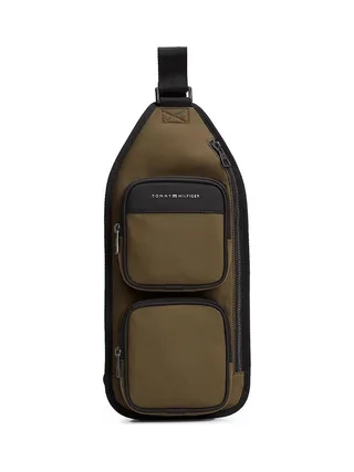 Sac à bandoulière Kaki Homme Tommy Hilfiger Repreve 1