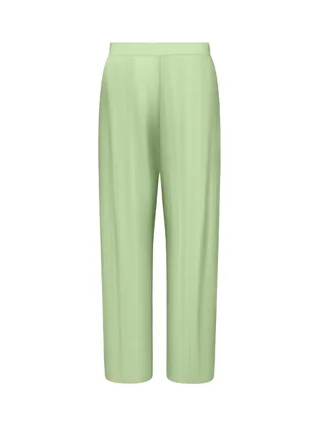 Pantalon Droit fluide Vert Femme JDY Bravo Pleat 2