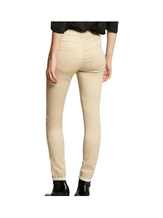 Pantalon Slim Beige Femme Morgan PFRASHI 2